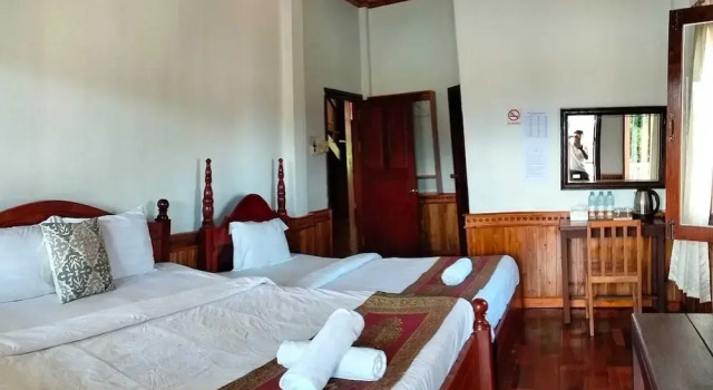Трёхместный номер Superior Inthada Riverside Luang Prabang