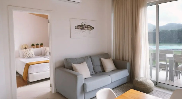 Апартаменты с 2 комнатами с балконом и с красивым видом из окна Sao Vicente Lodge