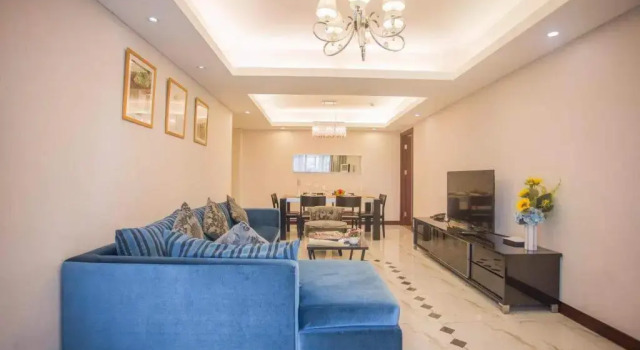 Люкс Executive с 3 комнатами Beijing Guangyao Service Apartment Chaoyangmen