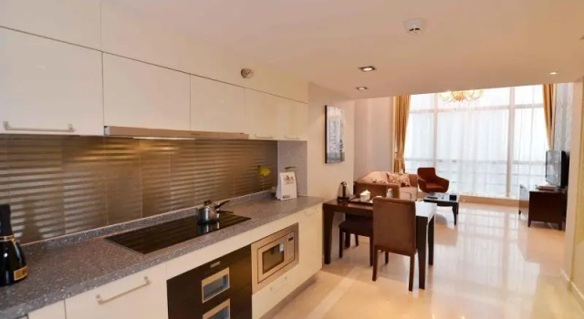 Двухместный люкс Дуплекс Guangzhou Grand View Golden Palace Apartment