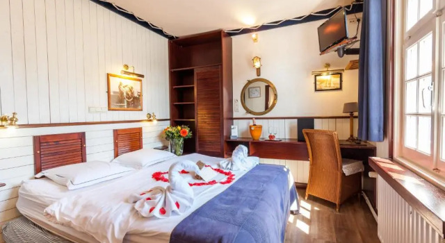 Номер Standard с видом на сад Boat Hotel De Barge