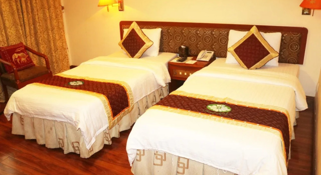 Двухместный номер Deluxe с красивым видом из окна Central Hotel