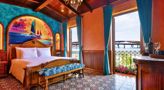 Двухместный номер Standard с балконом и с видом на океан Venice Hotel Phu Quoc