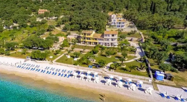 Вилла Villa Kerkyroula Large Private Pool Walk to Beach Sea Views A C Wifi Car Not Required - 1972