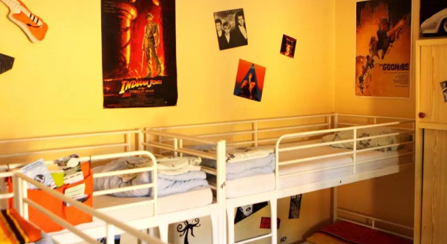 Кровать в общем номере Ruta 80 Hostel
