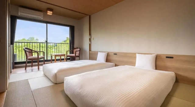 Четырёхместный номер Standard KAMENOI HOTEL Okunikko