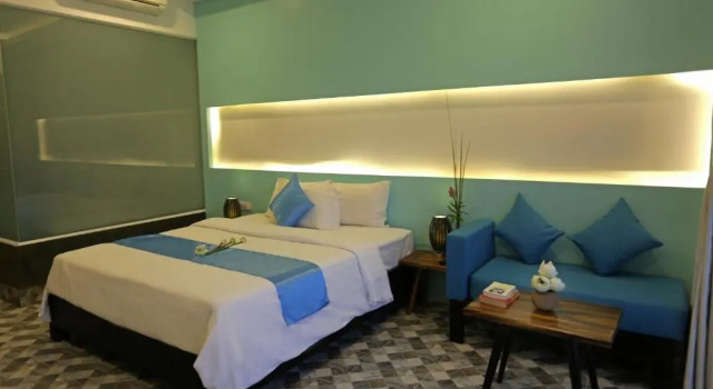Двухместный номер Deluxe с балконом Angkor Sweet Night Hotel