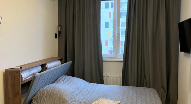 Двухместная студия Malina Apartment (Малина Апартмент) на улице Липовой Рощи 4 корпус 3