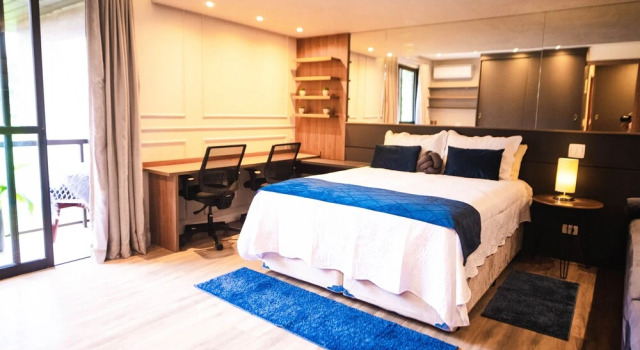 Апартаменты Loft Lindo com Ar Condic, WIFI, Perto de Capivari