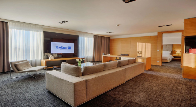 Люкс Executive Radisson Blu Plaza Hotel Ljubljana