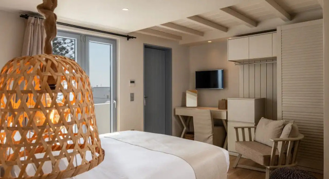 Люкс Superior с видом на сад Oniro Suites, a member of Mykonos Highlights