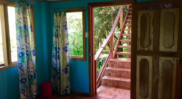 Кровать в общем номере Spanish by the River - Turrialba