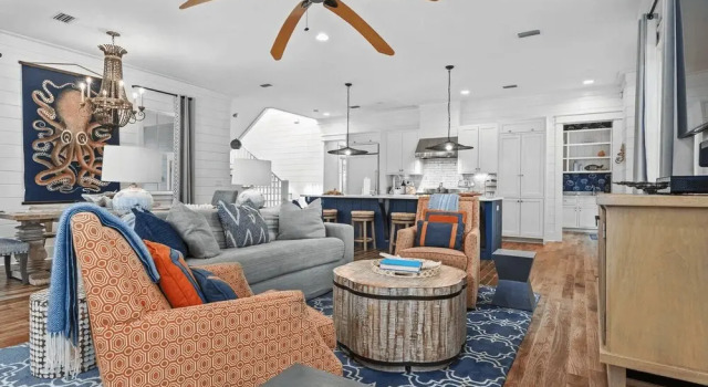 Watercolor 75 by Avantstay Luxury Private Pool + Bonfires, Забронировать Дом для отпуска Виллы Санта-Роза-Бич, Вилла