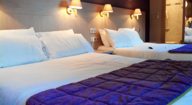 Трёхместный номер Classic Hôtel Christina Lourdes