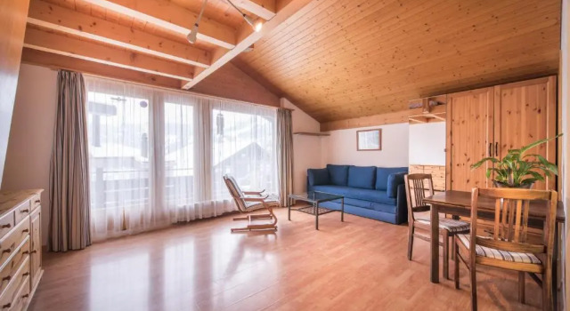 Апартаменты Central Wengen Wonderland: Mezzanine Studio for 4