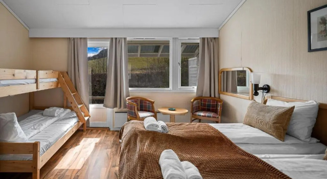 Семейный номер Standard с балконом Hardanger Guesthouse