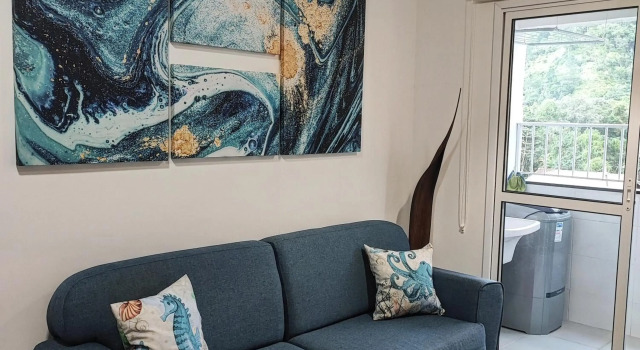 Apartamento novo e completo, próximo à praias e comércio, 예약 아파트 Ubatuba 상파울루