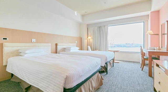 Двухместный номер Standard Hotel Seagull Tenpozan Osaka