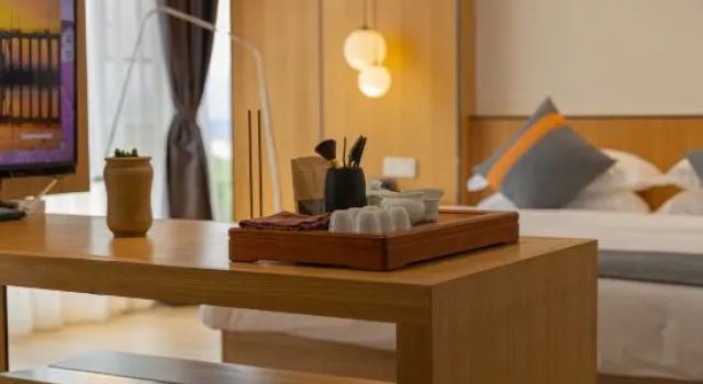 Люкс Executive с видом на озеро Fuxian Lake Yunxi Coast Homestay