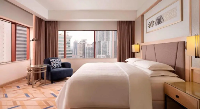 Двухместный люкс c 1 комнатой с видом на город Sheraton Imperial Kuala Lumpur Hotel