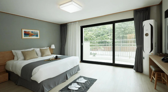 Двухместный семейный номер Deluxe The N Resort Hotel&Spa YangYang
