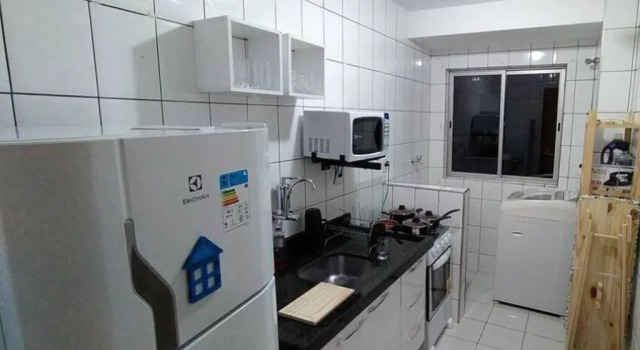 2 Quartos c/ Cozinha Completa Garagem Águas Claras