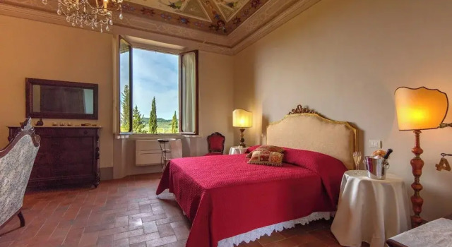Номер Deluxe Agriturismo Villa Ulivello in Chianti