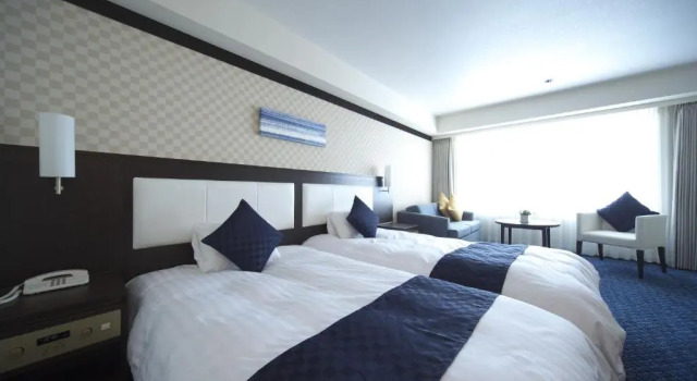 Трёхместный номер Standard с видом на озеро Grand Mercure Lake Biwa Resort & Spa