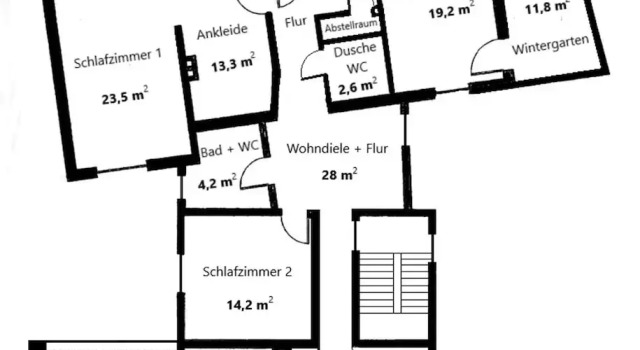 Апартаменты Wohnung in Densberg nahe Kellerwald