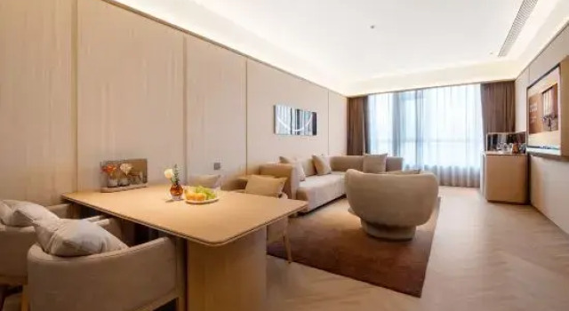Люкс Executive Orange Crystal Hotel Weihai High-speed Railway Station Hanlefang