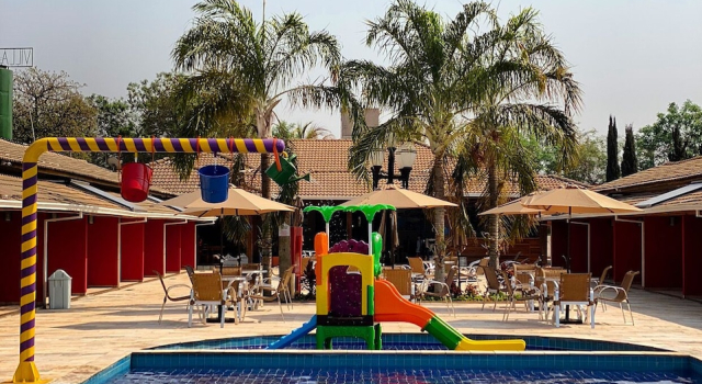 Номер Deluxe Hotel Pousada Villa Itália Olímpia