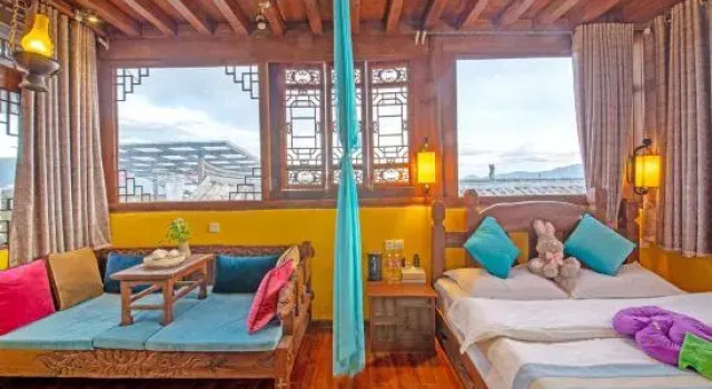 Люкс Three-time Bieyuan·star theme worry-free starry sky beauty hotel