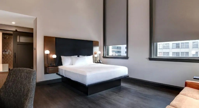 Двухместный номер Standard с видом на город Courtyard by Marriott Cincinnati Downtown