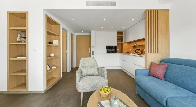 Апартаменты Comfort с 2 комнатами с видом на сад Novaya Suites