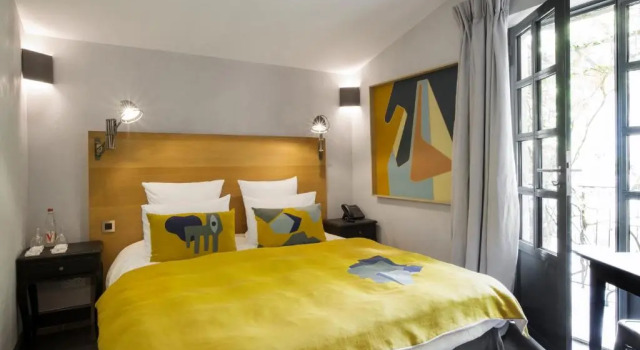 Двухместный номер Deluxe с балконом Auberge de Banne