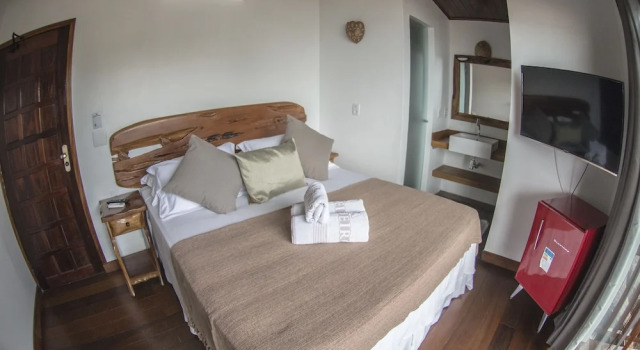 Двухместный номер Deluxe рядом с пляжем Vila Coqueiros Boutique Hotel