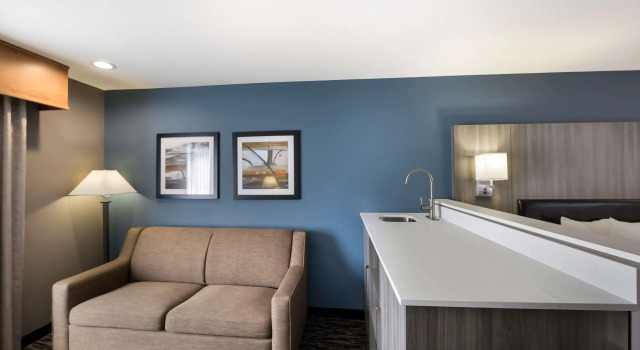 Двухместный люкс Best Western PLUS Mountain View Auburn Inn