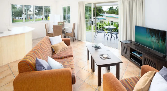 Апартаменты c 1 комнатой с балконом и с видом на реку Noosa River Palms