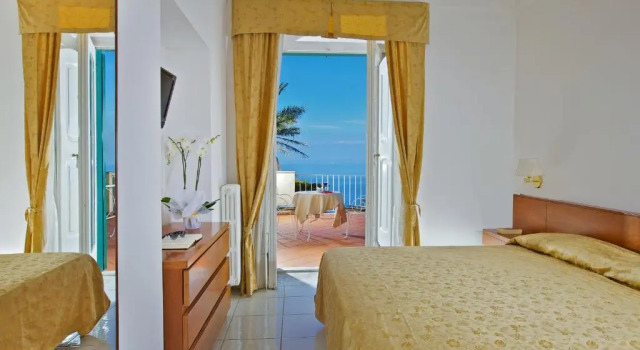 Klassisch Doppel Zimmer mit Meerblick Hotel San Michele