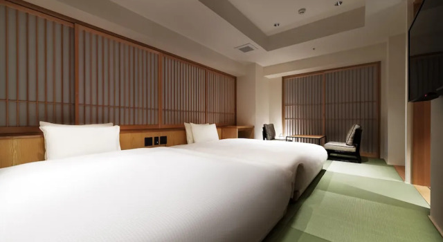 Двухместный номер Japanese-Style Corner с видом на город PROSTYLE RYOKAN TOKYO ASAKUSA