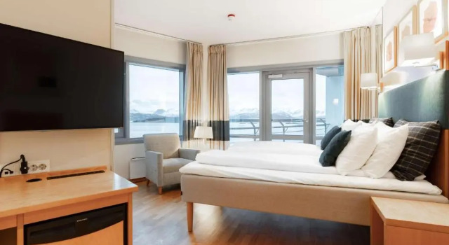 Двухместный номер Superior с балконом Scandic Seilet Hotel
