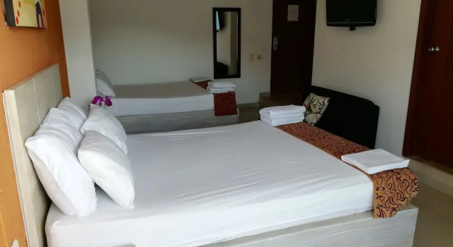 Четырёхместный семейный номер Standard с видом на сад Magdalena Imperial Hotel By GHO Hoteles