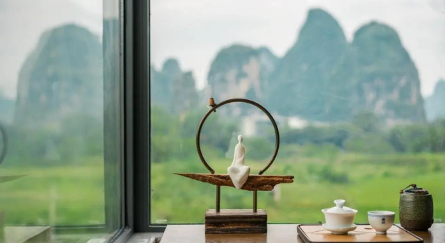 Трёхместный номер Standard с красивым видом из окна Yangshuo Zen Garden Resort - Rich Chinese traditional activities