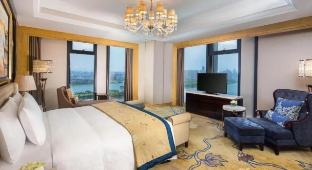 Luksusowy suite z widokiem na rzekę Wanda Vista Changsha