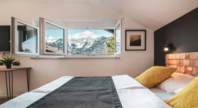Двухместный номер Standard с видом на горы Villa Sonnenhof Boutique-Hotel