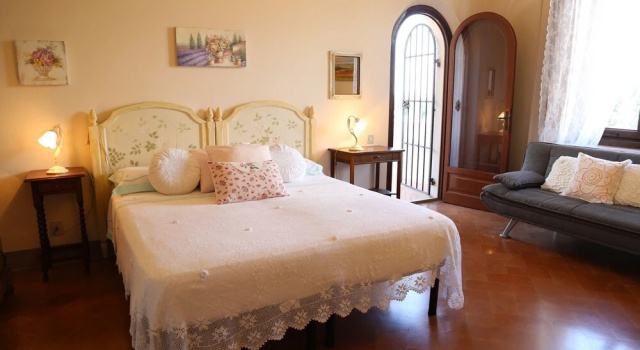 Трёхместный номер Comfort с балконом Villa Albertina