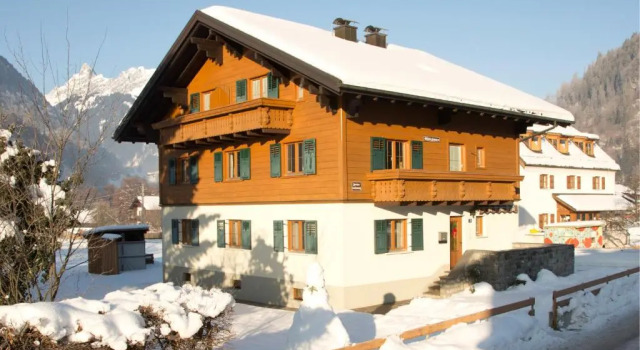 Апартаменты с видом на горы Landhaus Grüt