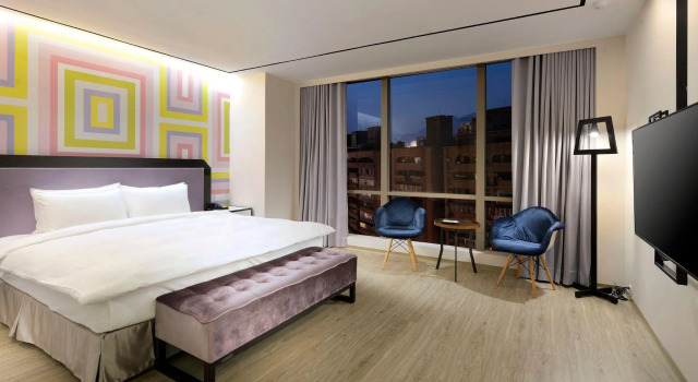 Двухместный номер Deluxe Uinn Business Hotel - Taipei Shilin