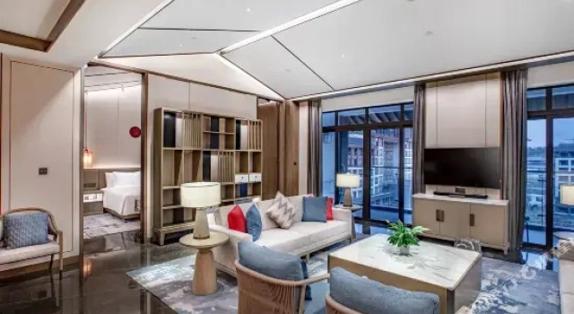 Двухместный люкс Executive с видом на сад Steigenberger Hotel Chongqing