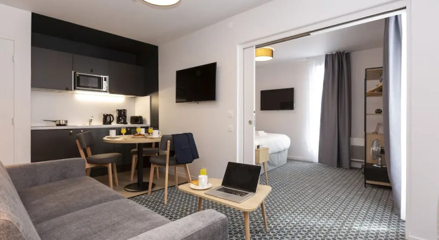 Апартаменты Apparthôtel Odalys City - Le Havre Centre Les Docks